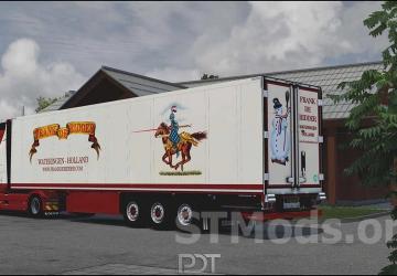 Volvo FH5 & Trailer «Frank de Ridder» version 6.0 for Euro Truck Simulator 2 (v1.54.x)