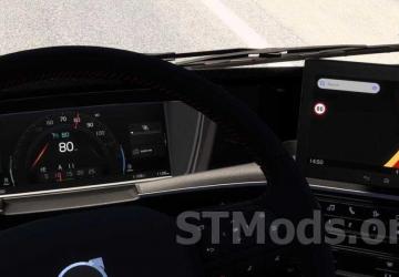 Volvo FH6 Improved Dashboard version 1.3 for Euro Truck Simulator 2 (v1.54.x)