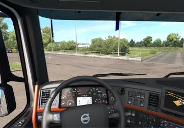 Volvo FH 2009 interior version 23.03.21 for Euro Truck Simulator 2 (v1.39.x)
