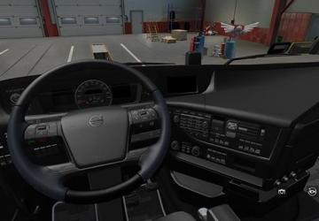 Volvo FH 2012 Dark Interior version 17.02.2024 for Euro Truck Simulator 2 (v1.49.x)