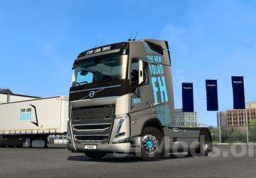 Volvo FH 2022 version 1.1.2 for Euro Truck Simulator 2 (v1.48.x)