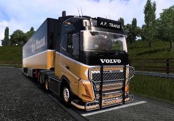 Volvo FH 2023 Megamod + Trailer version 1.0 for Euro Truck Simulator 2 (v1.54.x)
