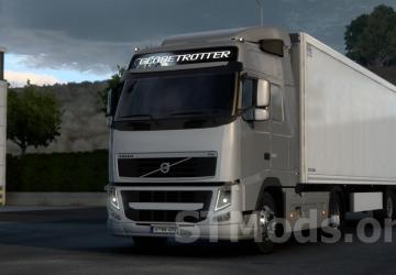 Volvo FH 3rd Generation version 1.10 for Euro Truck Simulator 2 (v1.44.x, 1.45.x)