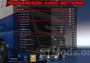 Volvo FH D13K Sound Mod version 1.2 for Euro Truck Simulator 2 (v1.54.x, 1.55.x)