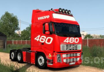 Volvo FH II-III MegaMod version 9.0 for Euro Truck Simulator 2 (v1.54.x)
