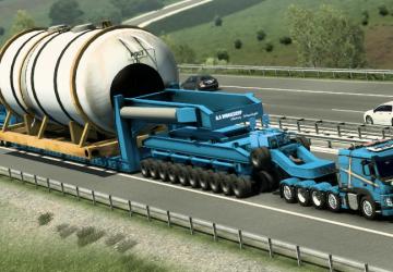 Volvo FM 10×4 Heavy version 1.0.1 for Euro Truck Simulator 2 (v1.43.x)