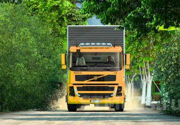 Volvo FM Delivery Truck With Load Animation v1.4 for Euro Truck Simulator 2 (v1.48.x)