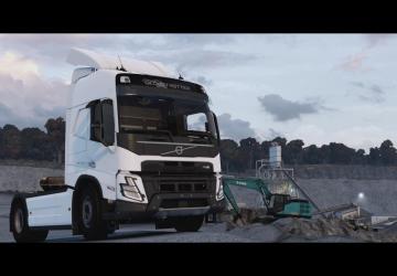 Volvo FM / FMX 2022 version 1.0 for Euro Truck Simulator 2 (v1.49.x)