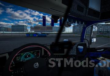 Volvo FM / FMX 2022 version 1.3.7 Fix for Euro Truck Simulator 2 (v1.55.x)