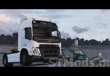 Volvo FM / FMX 2022 version 1.3.7 Fix for Euro Truck Simulator 2 (v1.55.x)