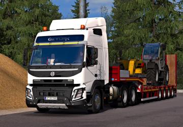 Volvo FM/FMX fix version 1.8 for Euro Truck Simulator 2 (v1.46.x)