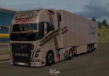 Volvo Sarantos Performance Edition version 1.0 for Euro Truck Simulator 2 (v1.35.x, 1.36.x)