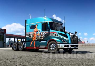 Volvo VNL 2019 version 1.2 for Euro Truck Simulator 2 (v1.54.x)