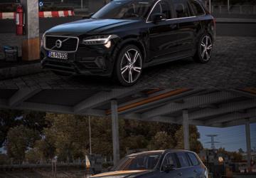 Volvo XC90 T8 version 1.7 for Euro Truck Simulator 2 (v1.49.x)