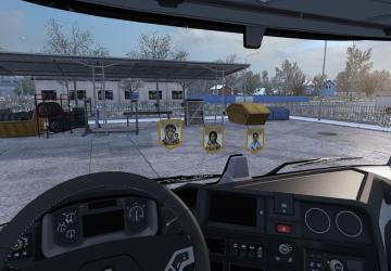 Banners of Saints' Icons version 1,0 for Euro Truck Simulator 2 (v1.21.x, - 1.35.x)