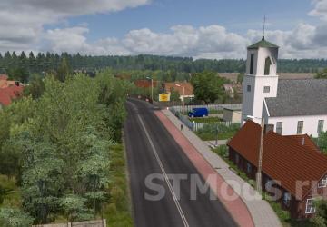 Map of Poland version 1.47 for Euro Truck Simulator 2 (v1.47.x)