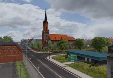 Map Map of Poland version 1.5 for Euro Truck Simulator 2 (v1.39.x)