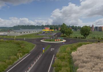 Map Map of Poland version 1.5 for Euro Truck Simulator 2 (v1.39.x)
