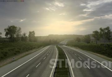Weather 2.0 version 2.8 for Euro Truck Simulator 2 (v1.47.x)