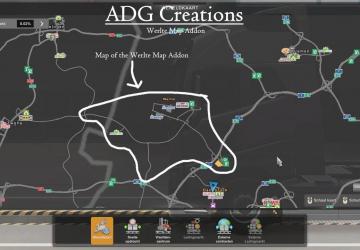 Werlte Map version 3.3 for Euro Truck Simulator 2 (v1.54.x)