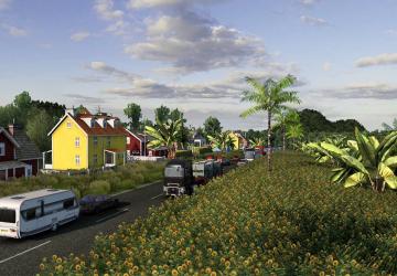 West Kalimantan version 1.0 for Euro Truck Simulator 2 (v1.36.x, - 1.40.x)