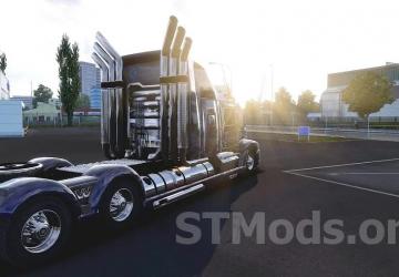 Western Star 5700 Optimus Prime version 10.04.25 for Euro Truck Simulator 2 (v1.54.x)