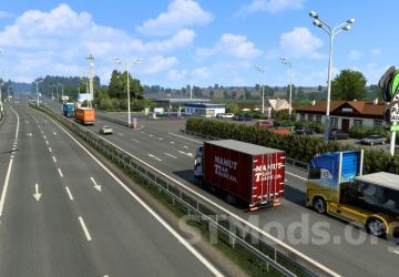 Map Ukraine Expansion version 0.8 for Euro Truck Simulator 2 (v1.44.x)