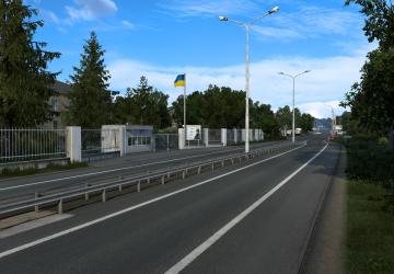 Map Ukraine Expansion version 0.7 for Euro Truck Simulator 2 (v1.43.x)
