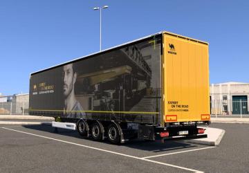 Wielton Curtain Master Mega version 1.0 for Euro Truck Simulator 2 (v1.55.x)