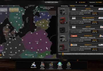 World Map HD version 1.40 for Euro Truck Simulator 2 (v1.40.x)