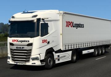 XPO Logistics Paintjob Pack version 1.3 for Euro Truck Simulator 2 (v1.35.x, - 1.41.x)
