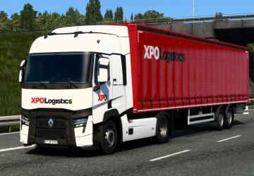 XPO Logistics Paintjob Pack version 1.3 for Euro Truck Simulator 2 (v1.35.x, - 1.41.x)