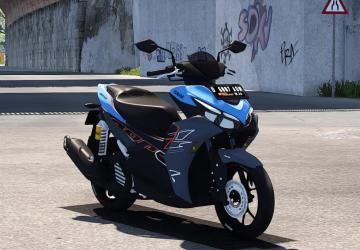 Yamaha Nmax and Aerox version 1.0 for Euro Truck Simulator 2 (v1.47.x, - 1.55.x)