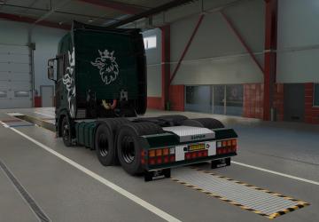 Dutch Style Rear Bumper version 2.0 for Euro Truck Simulator 2 (v1.43.x)