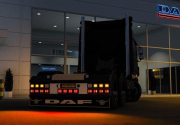 Dutch Style Rear Bumper for DAF version 1.0 for Euro Truck Simulator 2 (v1.43.x, 1.44.x)