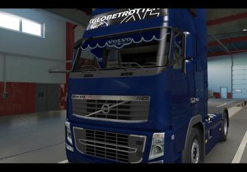 Curtains for Volvo FH16 2009 version 1.0 for Euro Truck Simulator 2 (v1.39.x, 1.40.x)
