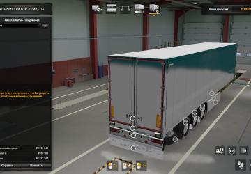 Snowy Standard Trailer version 1.0 for Euro Truck Simulator 2 (v1.39.x)