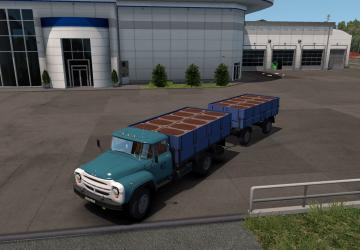 Zil-130/131/133 version 03.07.22 for Euro Truck Simulator 2 (v1.44.x)