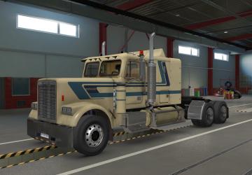 Sound and Textures for Freightliner FLC version 1.0 for Euro Truck Simulator 2 (v1.39.x)