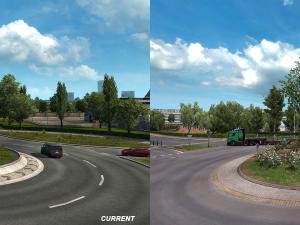 ETS 2 Update 1.38 - Revamped French City Lille