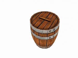 Object: Wooden barrel version 21.12.16 for Farming Simulator 2017