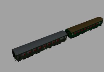Object: Old Passenger Carriage version 1.0 for Farming Simulator 2017