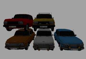 Object: Wartburg P353w version 1.0 for Farming Simulator 2017