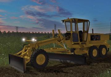 DZ-143 Motor Grader version 1.0 for Farming Simulator 2017 (v1.5x)