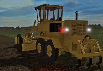 DZ-143 Motor Grader version 1.0 for Farming Simulator 2017 (v1.5x)