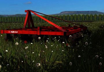 BDM 4x4 Mounted version 1.0 for Farming Simulator 2017 (v1.5.3)