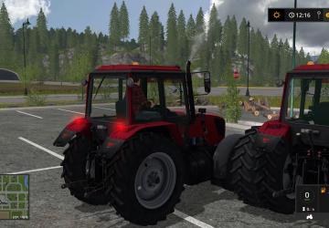 Belarus 1220 MTZ Red version 2.0 for Farming Simulator 2017 (v1.5.3.1)