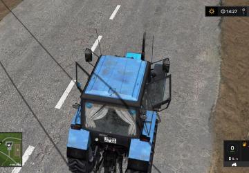 Belarus 1221 MTZ Blue version 1.0 for Farming Simulator 2017 (v1.5.3.1)