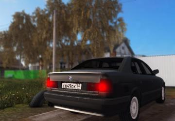 BMW E34 Rework version 1.2 for Farming Simulator 2017 (v1.5.3.1)