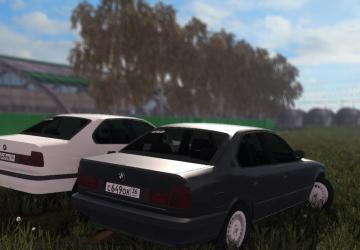 BMW E34 Rework version 1.2 for Farming Simulator 2017 (v1.5.3.1)